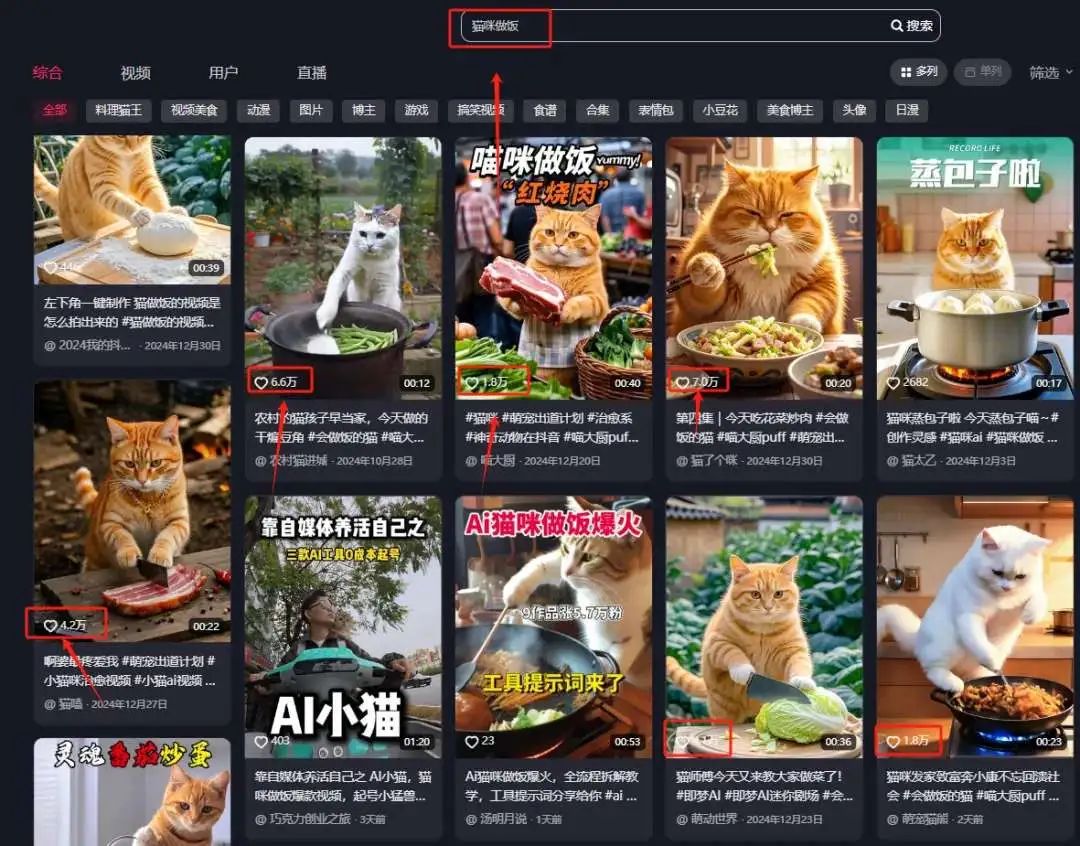 猫咪做饭视频制作全流程，涨粉速度贼快，保姆级教程来了